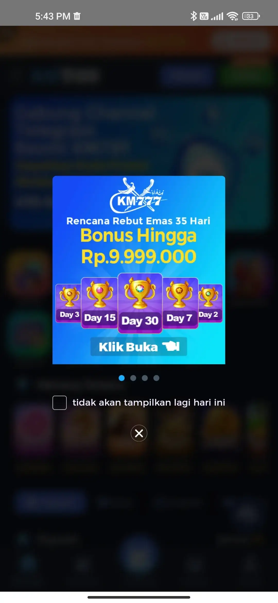 KM777 kasino langsung